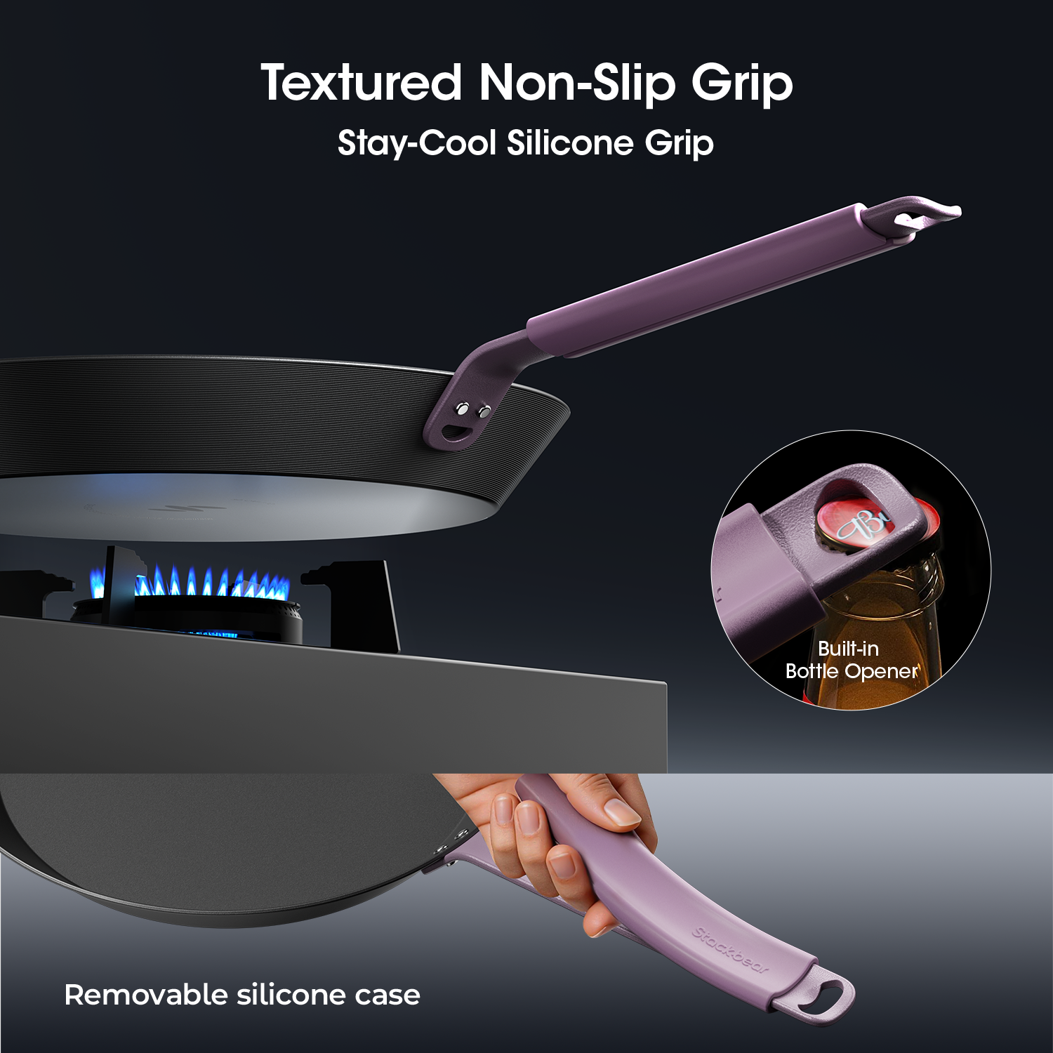 VinNest Carbon Steel Frying Pan