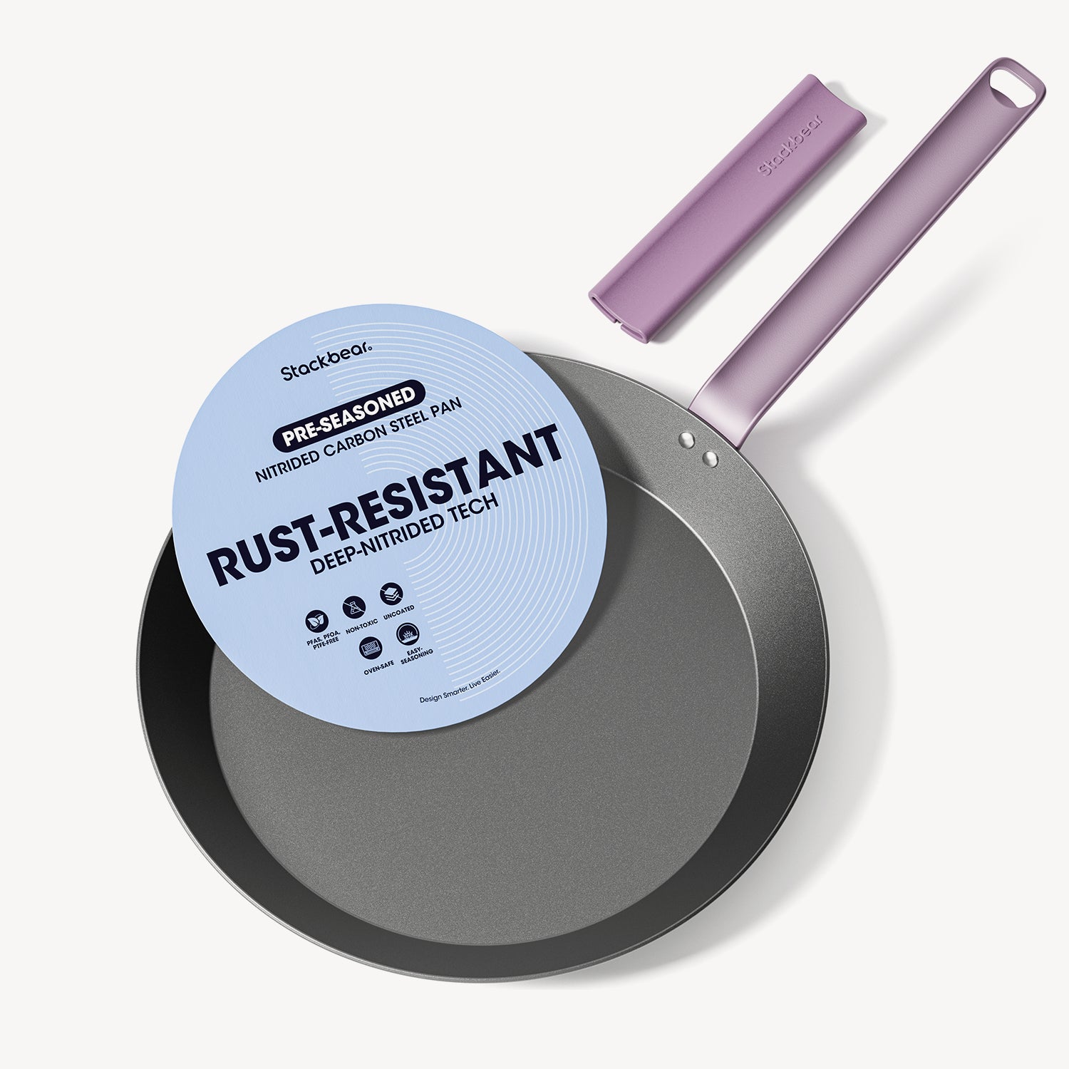 VinNest Carbon Steel Frying Pan