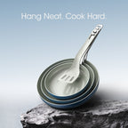 SizzleNest Ceramic Nonstick Frying Pan Set