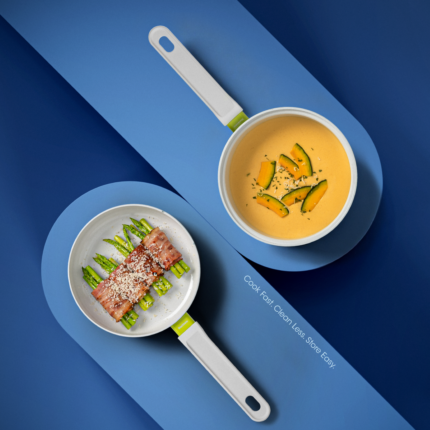 TriNest  3-in-1 Stackable Cookware Set