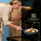 SizzleNest Ceramic Nonstick Frying Pan Set