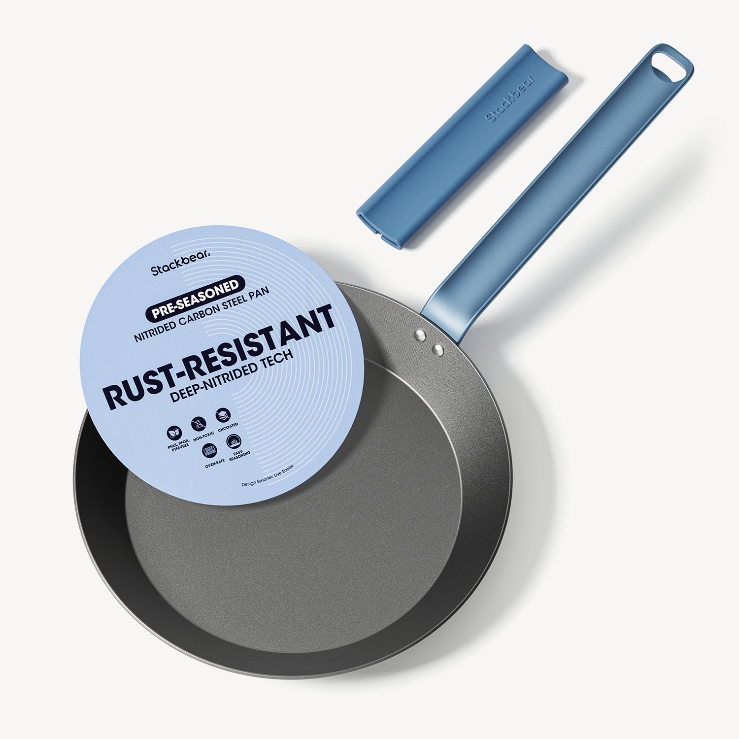 VinNest Carbon Steel Frying Pan