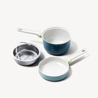 TriNest  3-in-1 Stackable Cookware Set
