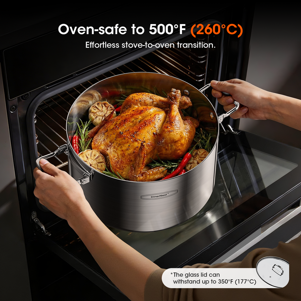 InnerNest Stainless Steel Pot Set