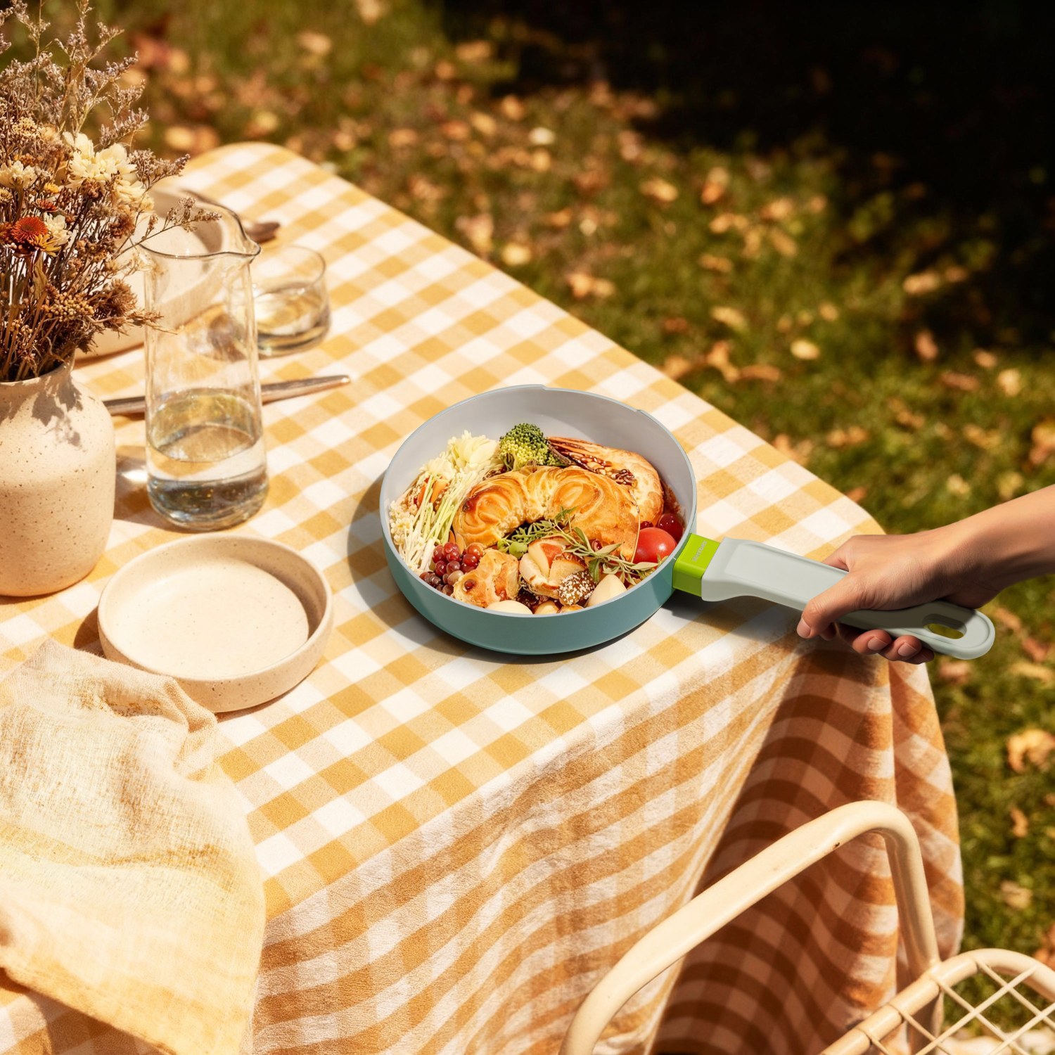 TriNest  3-in-1 Stackable Cookware Set