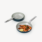 SizzleNest Ceramic Nonstick Frying Pan Set