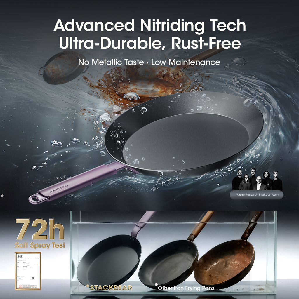 VinNest Carbon Steel Frying Pan