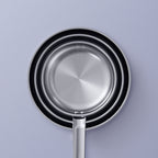 SizzleNest Stainless Steel Frying Pan